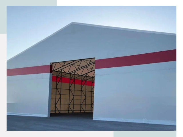 Быстровозводимые ангары в Сестрорецке