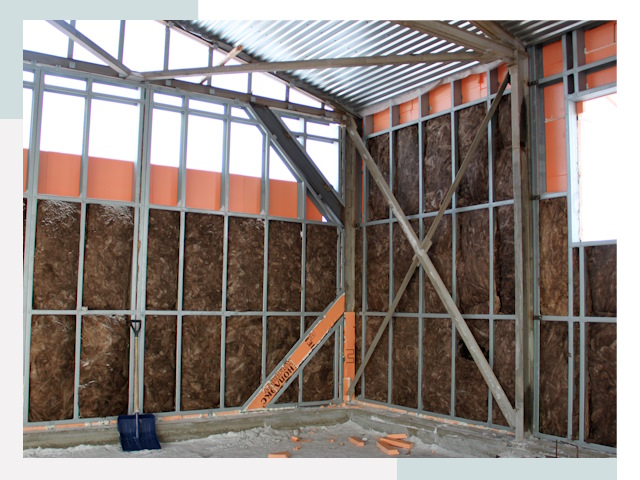 Утепленные ангары в Сестрорецке