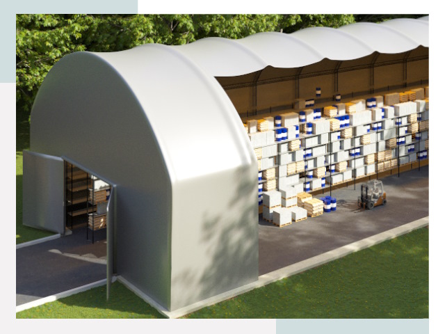 Тентовые ангары в Сестрорецке