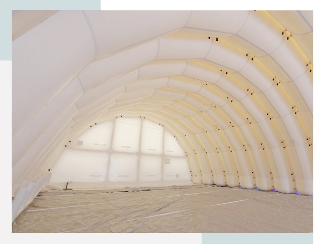 Пневмокаркасные ангары в Сестрорецке