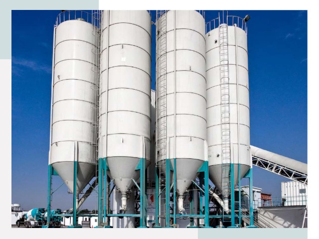 Строительство цементных силосов в Сестрорецке