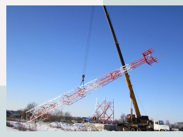 Строительство башен связи в Сестрорецке от 615 руб.