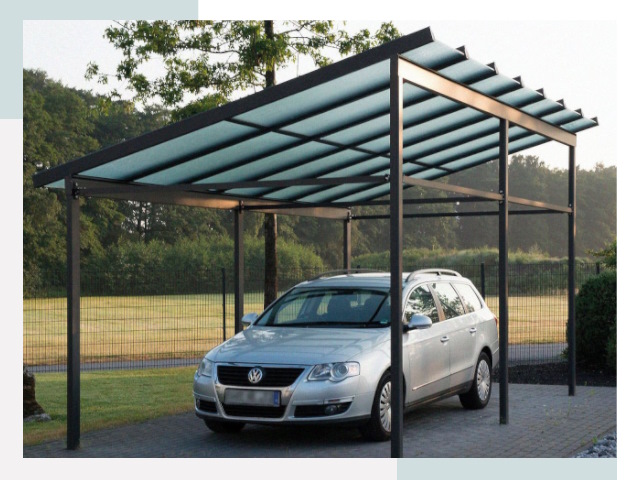 Навесы для автомобилей в Сестрорецке