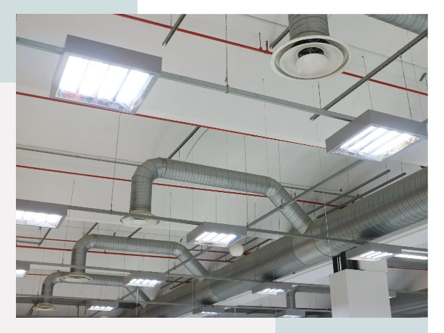 Вентиляция ангаров в Сестрорецке