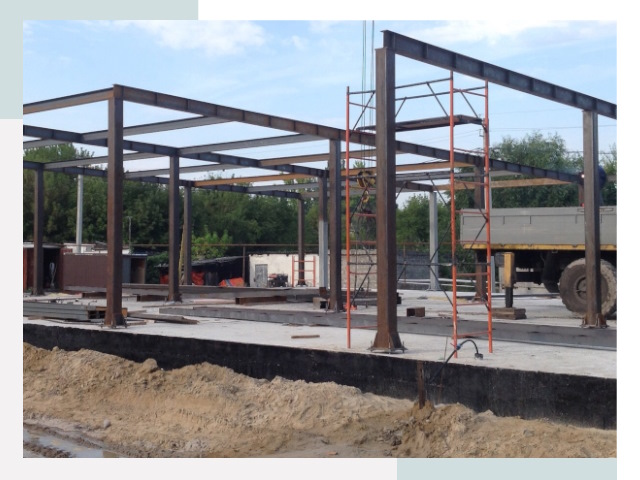 Фундамент для ангаров в Сестрорецке