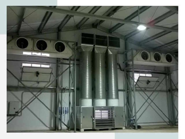 Инженерные системы для ангаров в Сестрорецке