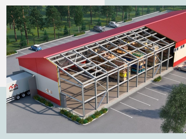 Проектирование ангаров в Сестрорецке от 615 руб.