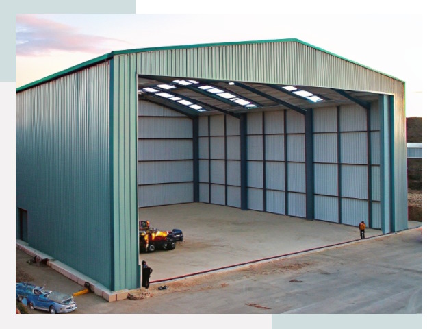 Строительство ангаров в Сестрорецке