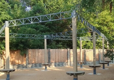 Терраса из металлоконструкций под ключ, проектирование, изготовление и монтаж от СтальСтрой-Сст